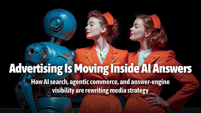 Advertising Is Moving Inside AI Answers