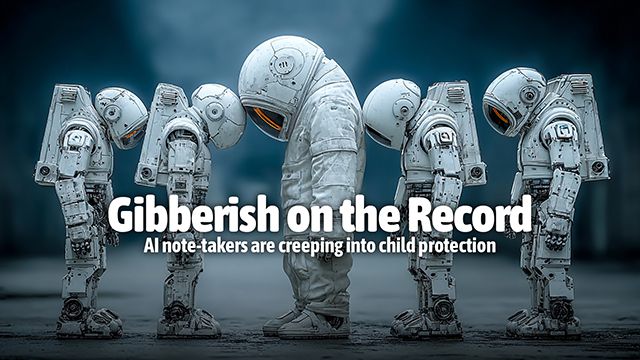 Gibberish on the Record - AI note-takers are creeping into child protection