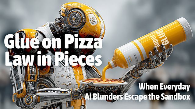 Glue on Pizza Law in Pieces - When Everyday AI Blunders Escape the Sandbox