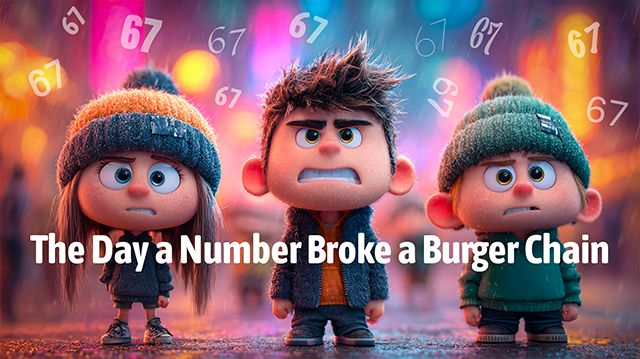 The Day a Number Broke a Burger Chain