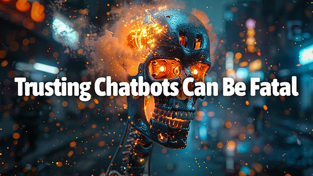 Trusting Chatbots Can Be Fatal