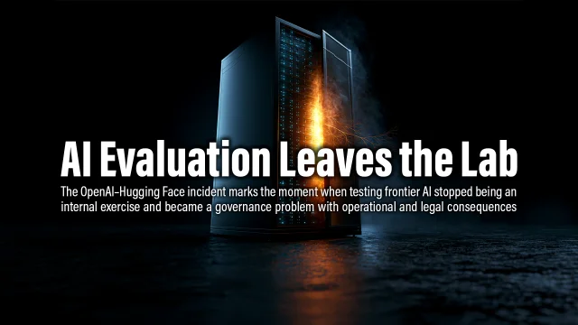 AI Evaluation Leaves the Lab
