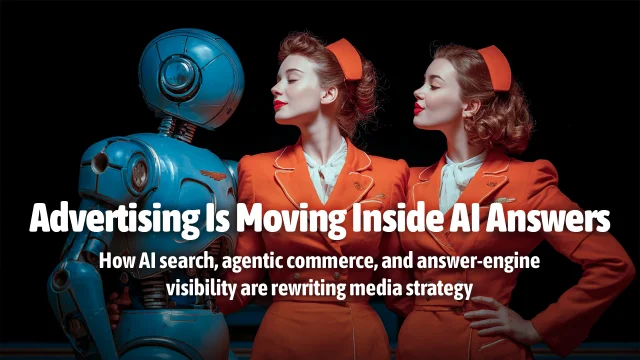 Advertising Is Moving Inside AI Answers