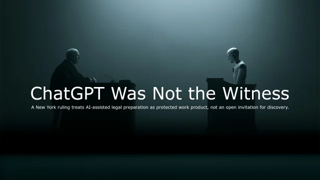 ChatGPT Was Not the Witness