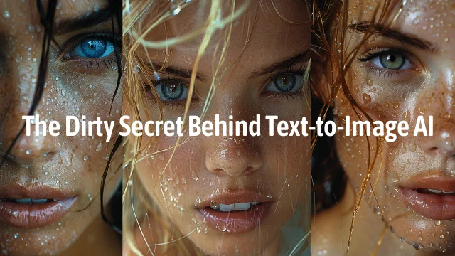 The Dirty Secret Behind Text-to-Image AI