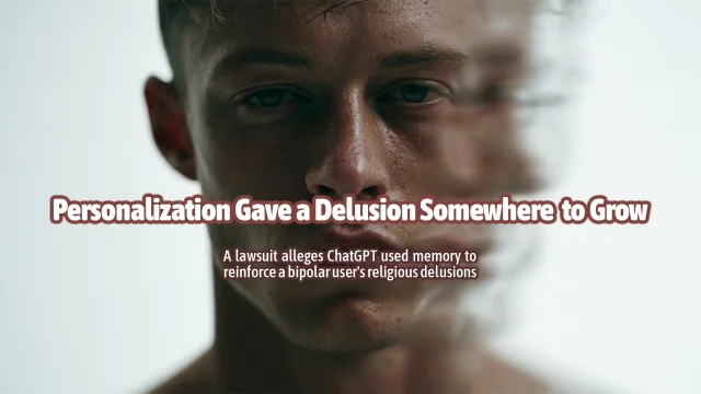 Personalization Gave a Delusion Somewhere to Grow