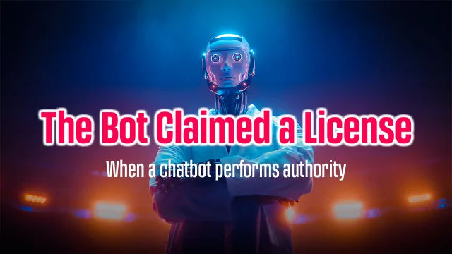The Bot Claimed a License