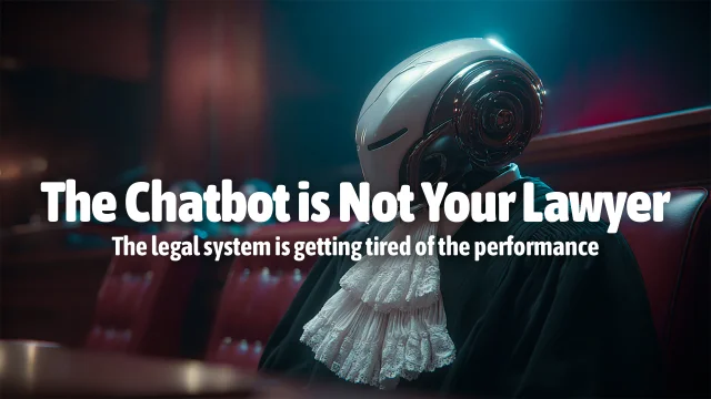 The Chatbot is Not Your Lawyer