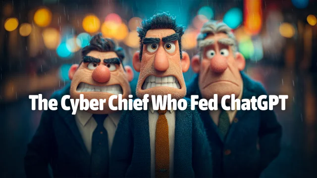 The Cyber Chief Who Fed ChatGPT