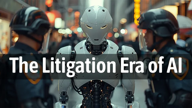 The Litigation Era of AI